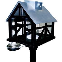 Bird Feeding House DeLuxe Panorama till fots Skäm bort dina pipers i trädgården
